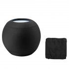 Smart Speaker Dust Cover Scratch-proof Anti-fall Audio Storage Protective Cover Compatible For Homepod Mini black