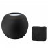 Smart Speaker Dust Cover Scratch proof Anti fall Audio Storage Protective Cover Compatible For Homepod Mini black