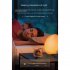 Smart Sunrise Sunset Alarm Clock 9 Modes Rgb Colorful Night Light Atmosphere Light Bedside Lamp EU Plug