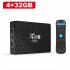 Smart TV Box Android 12 X98h Pro Quad Core 4k Media Player 2 4g 5g Wifi Bluetooth 5 0 US Plug 4 32GB