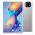 Smart Tablet Pc 8 inch High definition Large screen 3d Stereo Surround Sound Call Tablet Ultra thin  1 16gb  silver US Plug