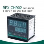 Smart Thermostat REX-CH902FK02-MV*AB 100-240VAC 0-400 Degree Temperature Controller CH Temperature Control Instrument as picture show
