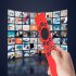 Smart Tv Remote Control Case Cover Compatible For Samsung Bn59 01310a   01312  01312a Tm1950a Tm1950c Rmcspt1cp1 red