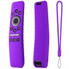 Smart Tv Remote Control Case Cover Compatible For Samsung Bn59-01310a / 01312 /01312a Tm1950a Tm1950c Rmcspt1cp1 Purple