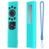 Smart Tv Remote Control Case Silicone Anti slip Cover Compatible For 2022 Samsung Tm2280ecobn59 Solar Remote Control midnight blue suit