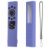 Smart Tv Remote Control Case Silicone Anti slip Cover Compatible For 2022 Samsung Tm2280ecobn59 Solar Remote Control midnight blue suit