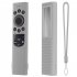 Smart Tv Remote Control Case Silicone Anti slip Cover Compatible For 2022 Samsung Tm2280ecobn59 Solar Remote Control White suit