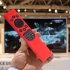Smart Tv Remote Control Case Silicone Anti slip Cover Compatible For 2022 Samsung Tm2280ecobn59 Solar Remote Control red suit
