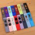 Smart Tv Remote Control Case Silicone Anti slip Cover Compatible For 2022 Samsung Tm2280ecobn59 Solar Remote Control dark gray suit
