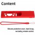 Smart Tv Remote Control Case Silicone Anti slip Cover Compatible For 2022 Samsung Tm2280ecobn59 Solar Remote Control blue suit