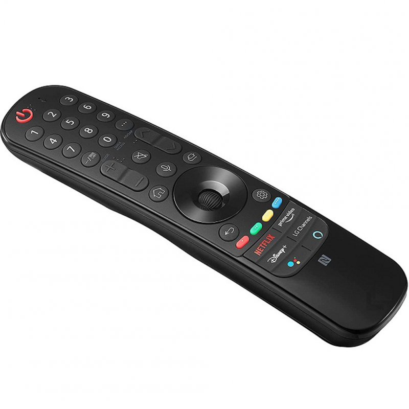 Smart Tv Remote Control Compatible For Lg An-mr21gc An-mr21ga Qned Series Tv (without Battery) black