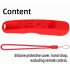 Smart Tv Remote Control Protective Cover Shock Resistant Silicone Case Compatible For 2021 Lg Mr21ga Lg Mr 21gc black suit