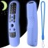 Smart Tv Remote Control Protective Cover Shock Resistant Silicone Case Compatible For 2021 Lg Mr21ga Lg Mr 21gc black suit