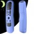 Smart Tv Remote Control Protective Cover Shock Resistant Silicone Case Compatible For 2021 Lg Mr21ga Lg Mr 21gc black suit
