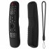 Smart Tv Remote Control Protective Cover Shock Resistant Silicone Case Compatible For 2021 Lg Mr21ga Lg Mr 21gc Luminous blue suit