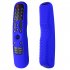 Smart Tv Remote Control Protective Cover Shock Resistant Silicone Case Compatible For 2021 Lg Mr21ga Lg Mr 21gc Luminous blue suit