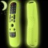Smart Tv Remote Control Protective Cover Shock Resistant Silicone Case Compatible For 2021 Lg Mr21ga Lg Mr 21gc Fluorescent green suit