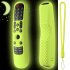 Smart Tv Remote Control Protective Cover Shock Resistant Silicone Case Compatible For 2021 Lg Mr21ga Lg Mr 21gc Luminous blue suit