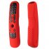 Smart Tv Remote Control Protective Cover Shock Resistant Silicone Case Compatible For 2021 Lg Mr21ga Lg Mr 21gc Luminous blue suit