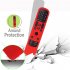 Smart Tv Remote Control Protective Cover Shock Resistant Silicone Case Compatible For 2021 Lg Mr21ga Lg Mr 21gc red suit