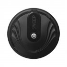 Smart Vacuum Cleaner Sweeping Robot Machine Intelligent Automatic Sensing Suction Sweeper black