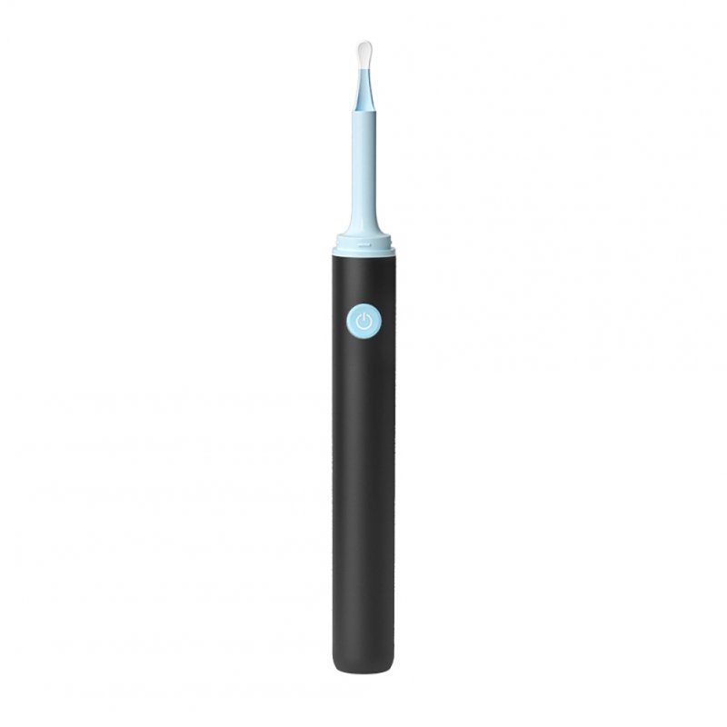 Smart Visual Ear Sticks Wifi Otoscope Ear Picking Tool Earpicker 360 Degrees Endoscope Ear Scoop Cleaner Black