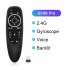 Smart Voice Remote Control Wireless Air Fly Mouse 2 4g G10 G10s Pro Gyroscope Ir Learning Compatible For Android Tv Box G10S Pro