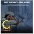 Smart Wake Up Light Alarm Clocks with App Sunrise Alarm Clock 15w Fast Wireless Charger for Heavy Sleepers White
