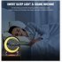 Smart Wake Up Light Alarm Clocks with App Sunrise Alarm Clock 15w Fast Wireless Charger for Heavy Sleepers Black