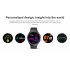 Smart  Watch 1 28 Inch High definition Round Screen Ip68 Bluetooth Call Multi sport Mode black