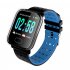 Smart Watch A6 Heart Rate Monitor Blood Pressure Waterproof Smart Bracelet Smartwatch Clock blue