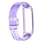 Smart Watch Band Multi-color Strap Light-changing Replacement Wristband Compatible For Samsung Fit2 R220 Bracelet Sm-r220 light turns purple