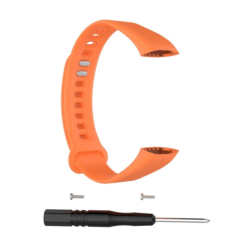 Smart Watch Band Wrist Strap for Huawei Honor 3 Adjustable Size Nice Bracelet With Repair Tool Replacement Accessory orange