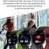Smart Watch Blood Pressure Heart Rate Pedometer Fitness Tracker Smart Bracelet red