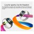 Smart Watch Bracelet Heart Rate Detecting Sports Bracelet Sleep Monitoring Pedometer Champagne Gold