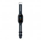 Smart Watch Bracelet & <span style='color:#F7840C'>Wireless</span> Bluetooth Headset 2-in-1 Sports Smart Bracelet Invisible Magnetic Charging Earbuds English blue