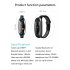 Smart Watch Bracelet with Wireless Headset for LEMFO LT04 Silver grey