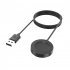 Smart Watch Charger Charging Dock Charging Cable Base Compatible For Realme Techlife Dizo Watch   Watch Pro black