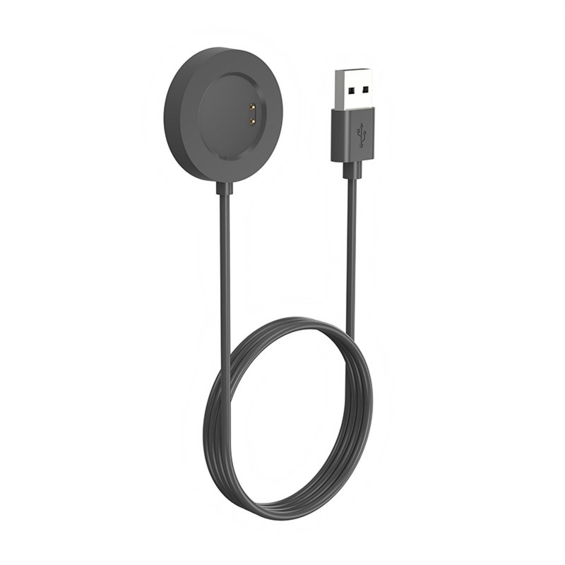 Smart Watch Charger Charging Dock Charging Cable Base Compatible For Realme Techlife Dizo Watch / Watch Pro black