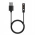 Smart Watch Charger Fast Charging Cable Power Adapter Compatible For Xiaomi Haylou Solar Ls05 ls02 ls01 black compatible for LS01 LS02