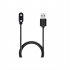 Smart Watch Charger Fast Charging Cable Power Adapter Compatible For Xiaomi Haylou Solar Ls05 ls02 ls01 black compatible for LS01 LS02