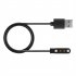 Smart Watch Charger Fast Charging Cable Power Adapter Compatible For Xiaomi Haylou Solar Ls05 ls02 ls01 black compatible for LS01 LS02