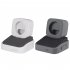 Smart Watch Charging Stand Silicone Charging Holder Dock Retro Computer Design Compatible For IWatch 8 7 6 5 4 3 2 1 Galaxy Watch6 6pro 5 5pro White