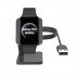 Smart Watch Charging Stand Safety Protection Portable Charging Bracket Dock Holder Power Adapter With USB Charging Cord Compatible For Galaxy Fit3 R390 Watch bl