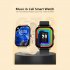 Smart Watch Clock Fitness Heart Monitor Sport Smartwatch Full screen Touch Bluetooth Calls Watches Black