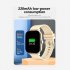 Smart Watch Clock Fitness Heart Monitor Sport Smartwatch Full screen Touch Bluetooth Calls Watches Black