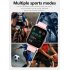 Smart Watch Clock Fitness Heart Monitor Sport Smartwatch Full screen Touch Bluetooth Calls Watches Black