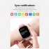 Smart Watch Clock Fitness Heart Monitor Sport Smartwatch Full screen Touch Bluetooth Calls Watches Pink