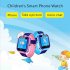 Smart Watch For Kids English Version Children Smart Bracelet Photography Remote Monitor Touch Smartwatch Pink