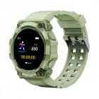 Smart Watch For Men Women 1.44 Inch HD Color Screen Heart Rate Blood Pressure Monitoring Sports Bracelet green